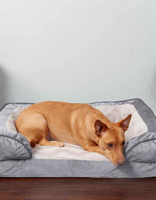 Load image into Gallery viewer, Orthopedic, Cooling Gel, and Memory Foam Pet Beds for Small, Medium, and Large Dogs and Cats - Luxe Perfect Comfort Sofa Dog Bed, Performance Linen Sofa Dog Bed, and More
