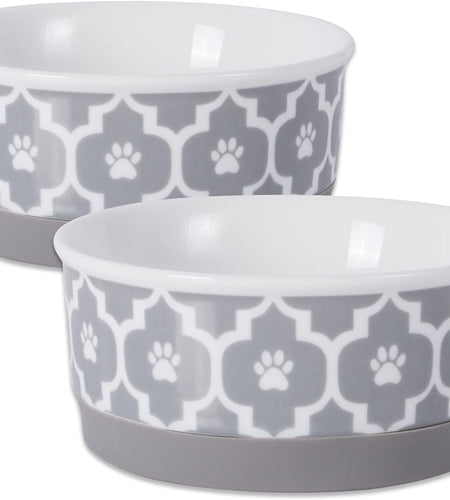 Lattice Collection Pet Bowl & Canister, Canister